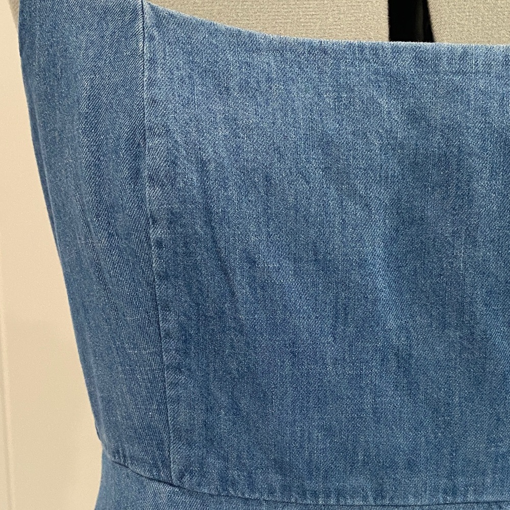 Old Navy Blue Denim Dress - Picture 4 of 4